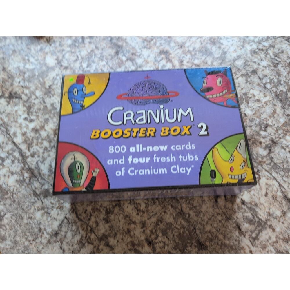 Craniumbooster box cards 800 game sealed expansion set tubs Pack Board Game New